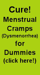 Menstrual Cramp Dysmenorrhea Cure